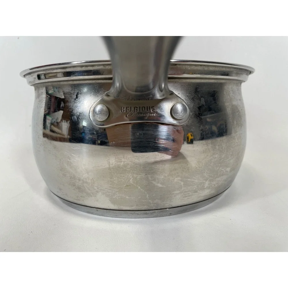 Belgique Classique Tools of the Trade 3.5 QT Stainless Steel Saucepan Lid 10549